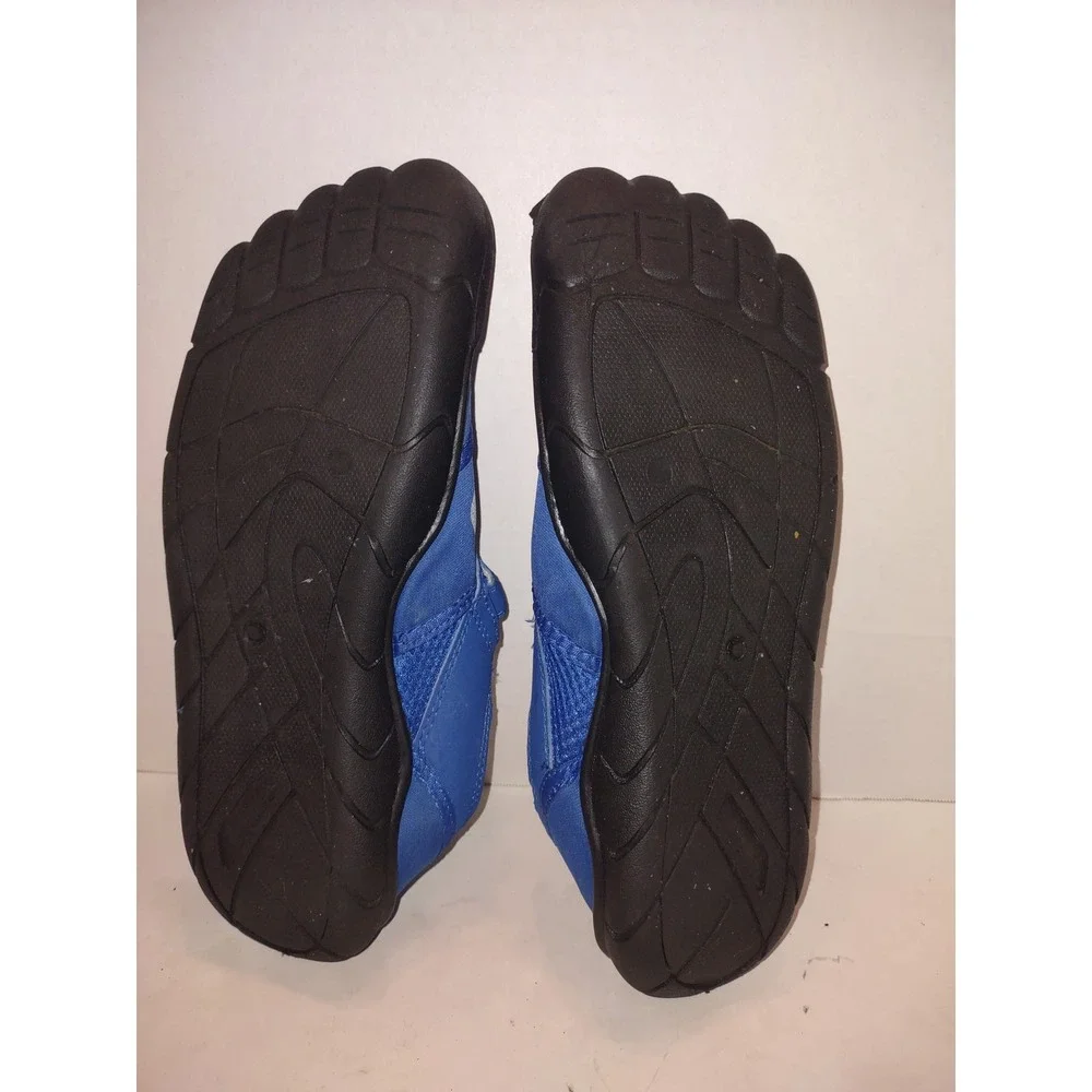 Blue Five Toe Water Shoes Kids Toddler Size 9 Barefoot Style Aqua Socks Sun Logo